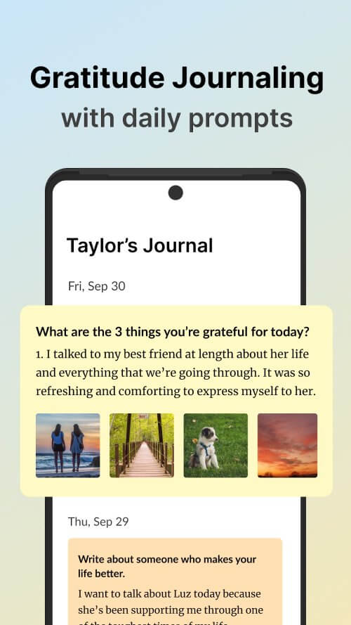 Gratitude: Daily Journal screenshot 2