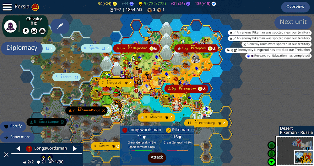 Unciv screenshot 2