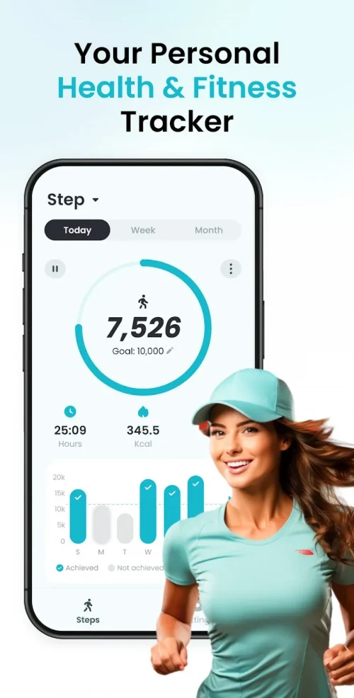 Pedometer App – Step Counter screenshot 2