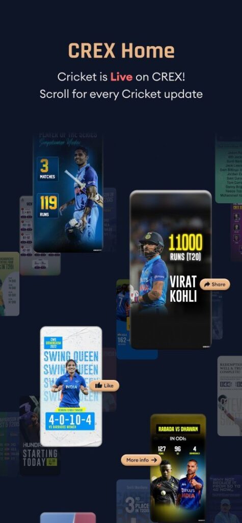 CREX – Cricket Exchange screenshot 2