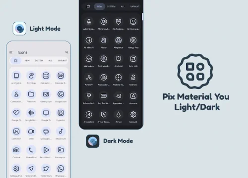 Pix Material You Light/Dark screenshot 2