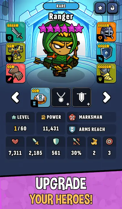 Heroes & Dragons screenshot 1