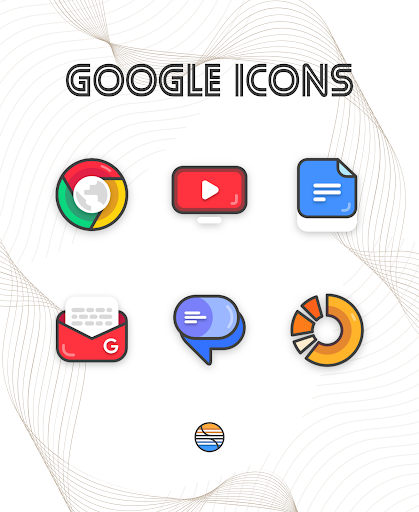 Borderline Icon Pack MOD screenshot 2