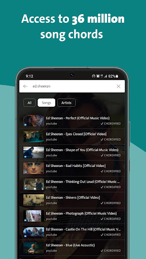 Chordify screenshot 2