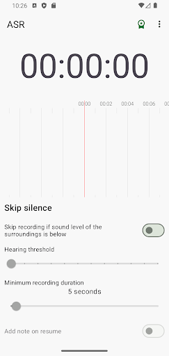 ASR Voice Recorder screenshot 2