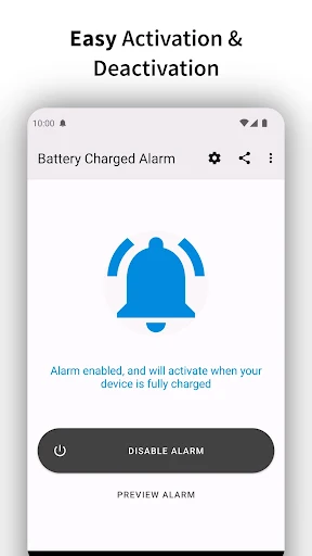 Full Battery Charge Alarm screenshot 2
