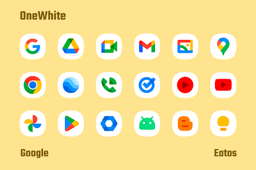 OneWhite – Icon Pack screenshot 2