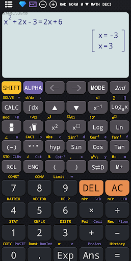 Scientific calculator plus 991(CalcES) screenshot 2