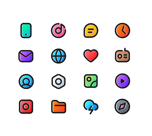 Doodle Iconpack screenshot 2