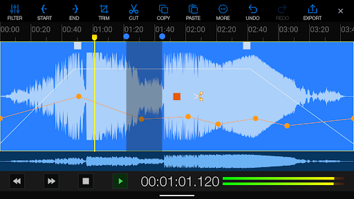 EZAudioCutMT screenshot 2