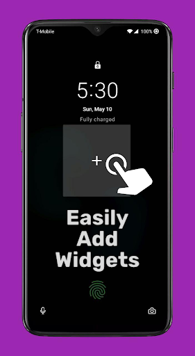 Lockscreen Widgets and Drawer MOD screenshot 2