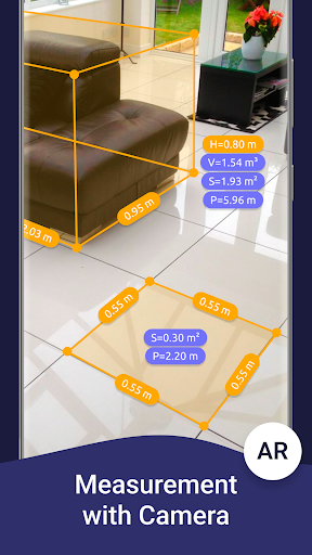 AR Ruler App screenshot 2