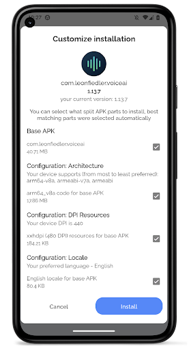 SAI: Split APKs Installer MOD screenshot 2