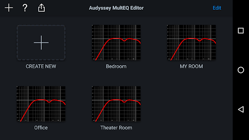 Audyssey MultEQ Editor app screenshot 2