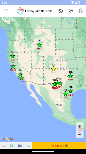 Earthquake Network PRO screenshot 2