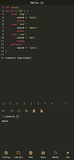 JavaScript Editor MOD screenshot 2