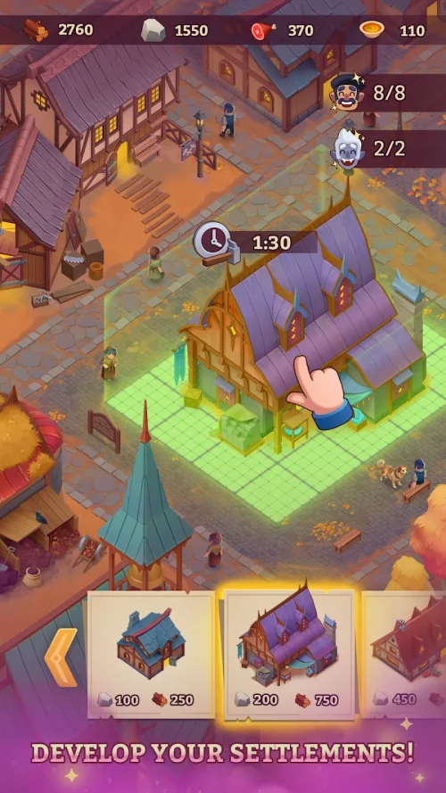 Vampire Legacy. City Builder screenshot 2