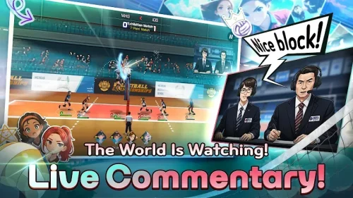 Volley Girls: Volleyball SPIKE screenshot 2