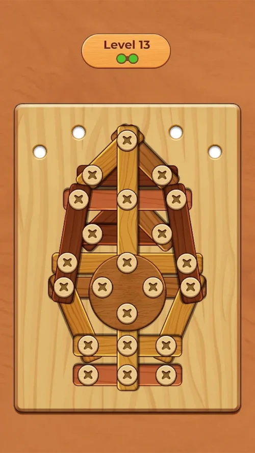 Wood Screw Puzzle screenshot 2