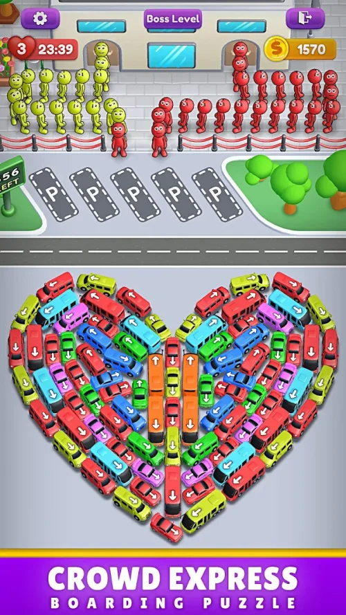 Crowd Express: Boarding Puzzle screenshot 2