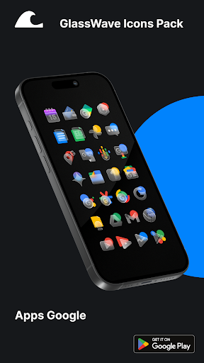 GlassWave Icons Pack MOD screenshot 2