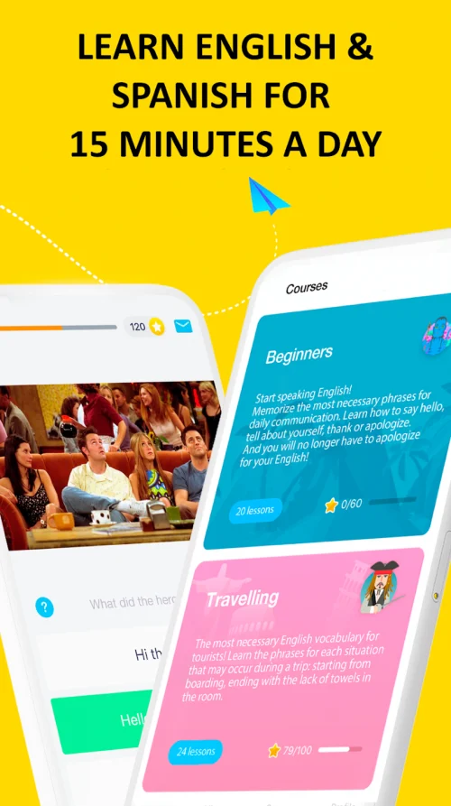 EWA: Learn English & Spanish screenshot 2