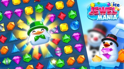 Jewel Ice Mania:Match 3 Puzzle screenshot 2