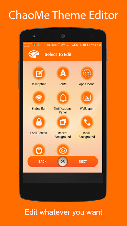 ChaoMe Theme Editor (MIUI Theme Editor) screenshot 2
