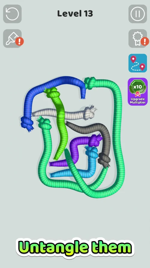 Tangled Snakes screenshot 2