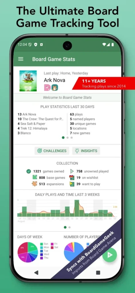 Board Game Stats (BG Stats) screenshot 2