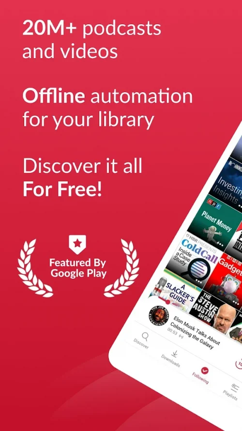Offline Podcast App: Player FM screenshot 2