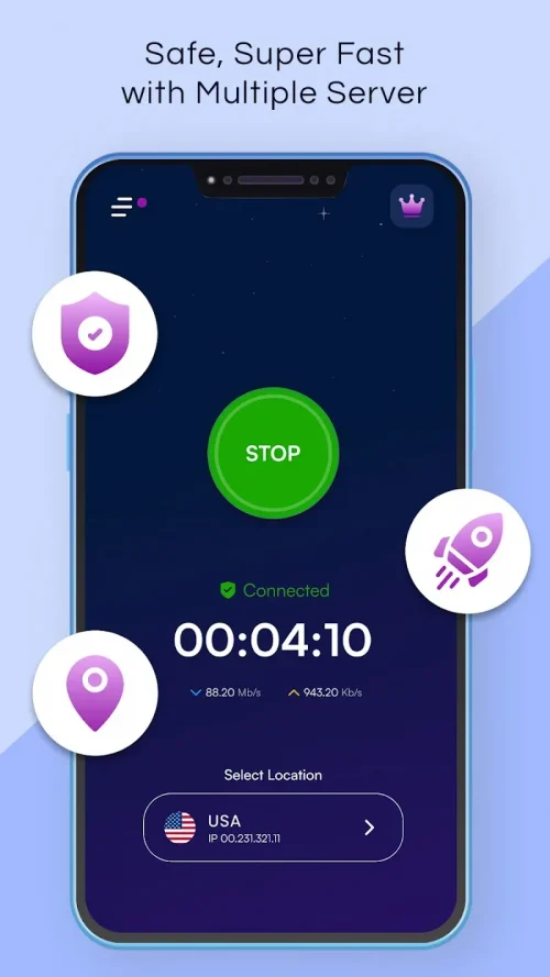 VPN Pronto : Fast & Secure VPN (Pronto VPN) screenshot 2