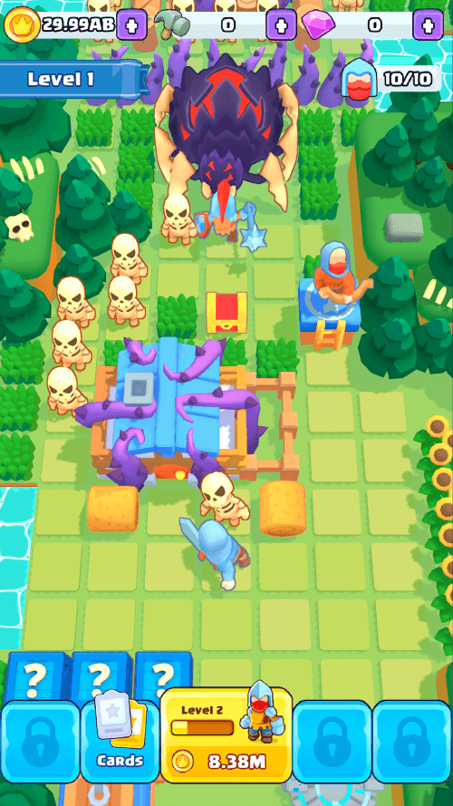 Brave Merge – Battle & Defense screenshot 2
