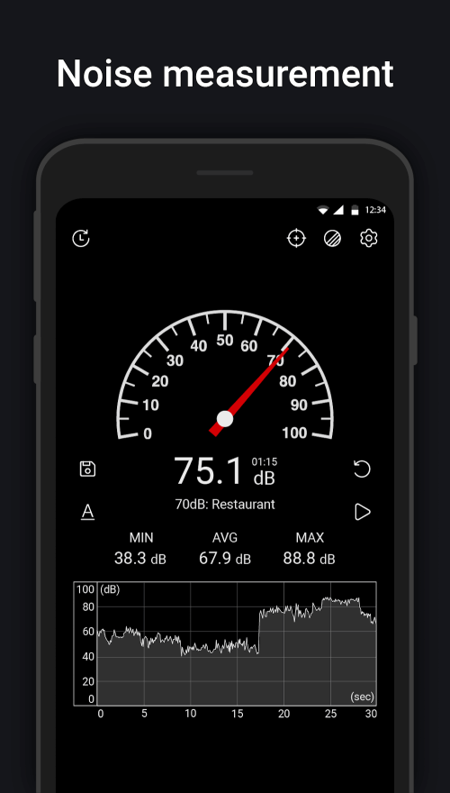 Sound Meter screenshot 2
