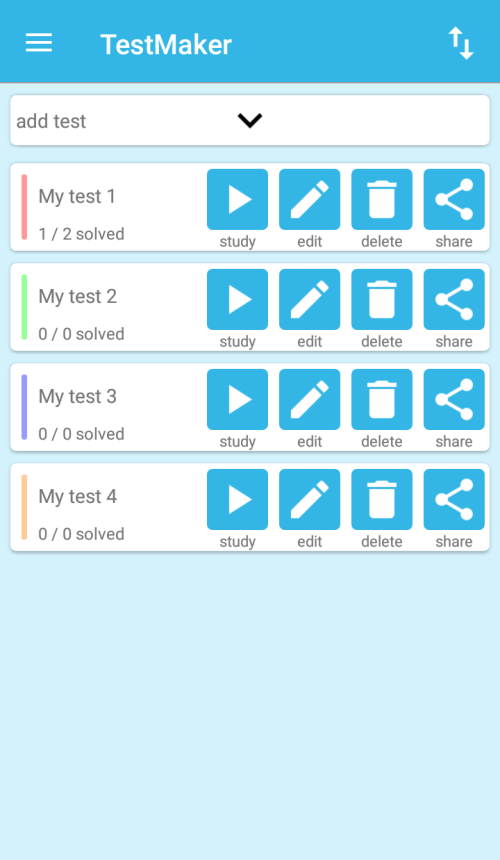 TestMaker screenshot 2