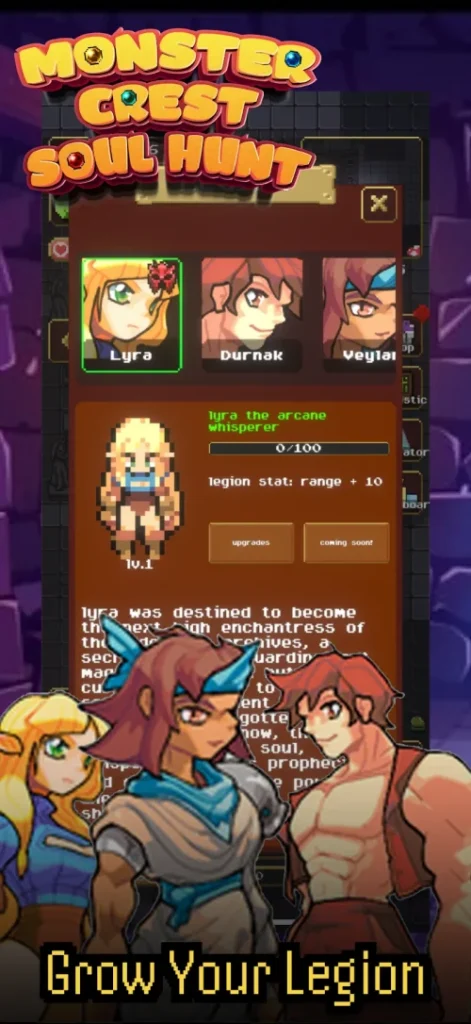 Monster Crest: Idle RPG Hunt screenshot 2