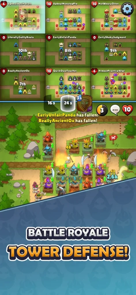 Omega Royale – Tower Defense screenshot 2