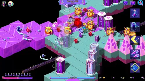 Neon Spellstorm screenshot 2