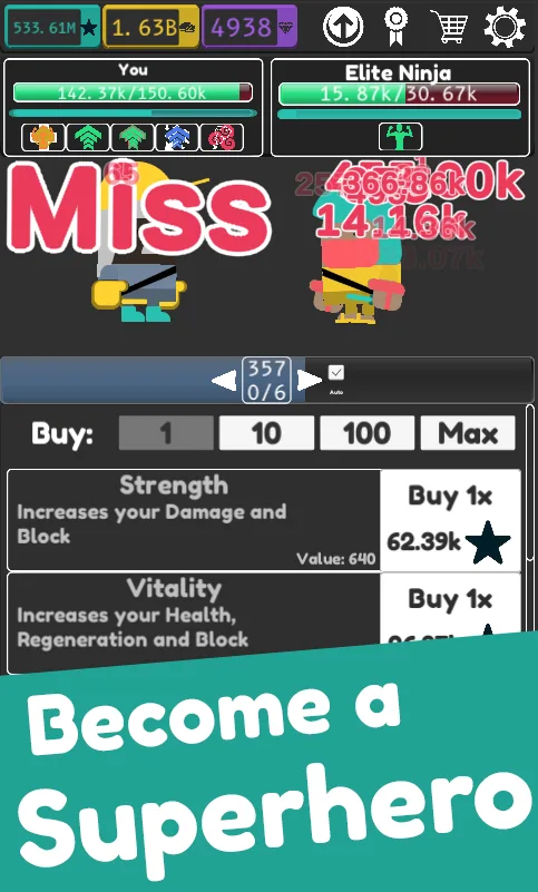Idle Superpowers screenshot 2