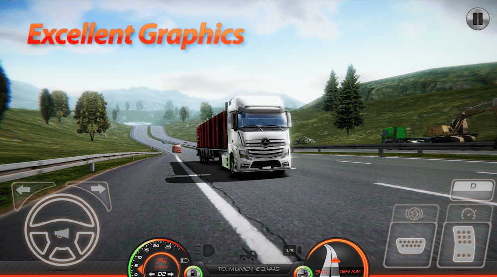 Truck Simulator: Europe 2 screenshot 2