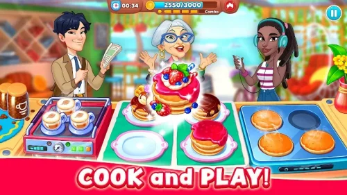 Chef & Friends: Cooking Game screenshot 2