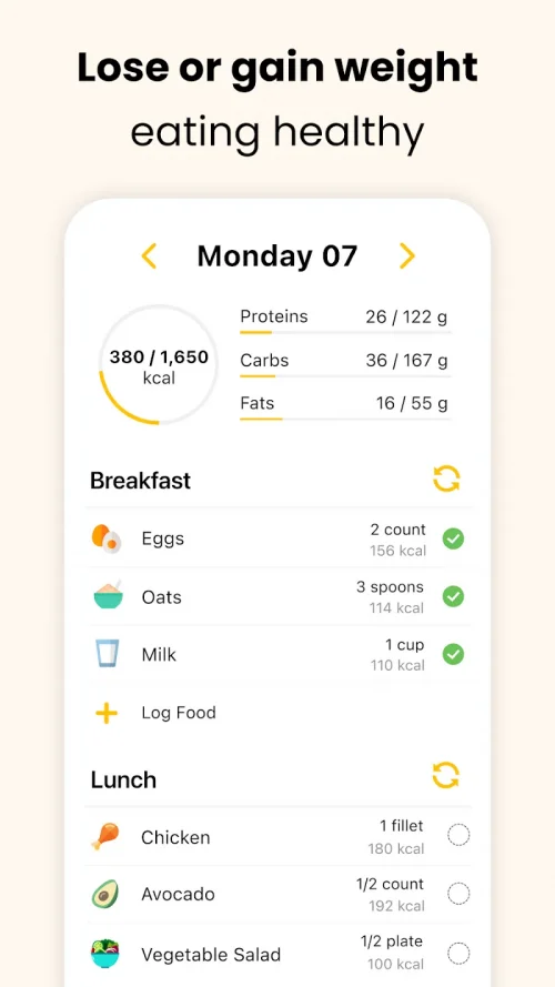 Fitia – Diet & Meal Planner screenshot 2