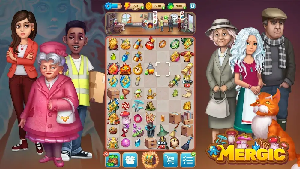 Mergic: Merge & Magic screenshot 2