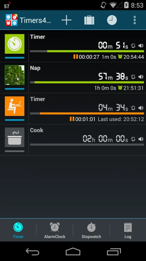 Timers4Me+ screenshot 2