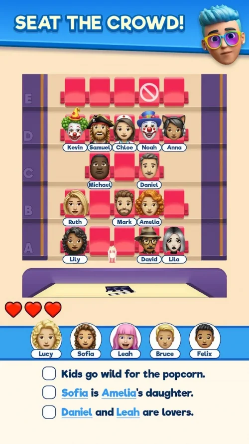 That’s My Seat – Logic Puzzle screenshot 2