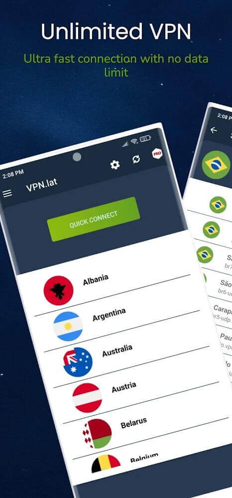 VPN.lat screenshot 2