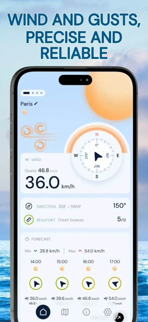 Wind Compass: Speed, Beaufort screenshot 2