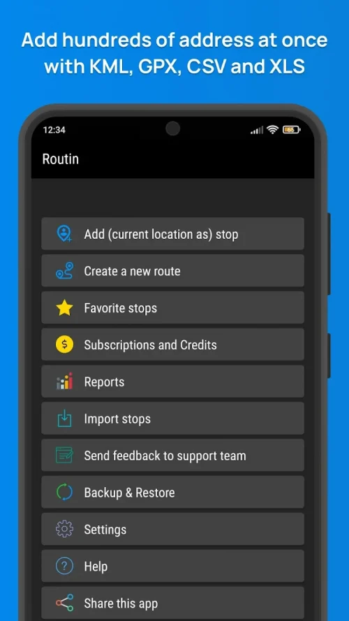 Routin Smart Route Planner screenshot 2