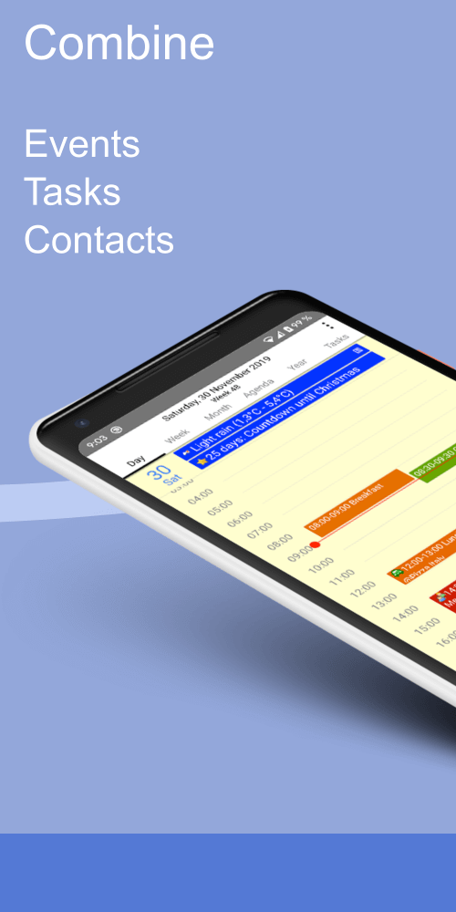 CalenGoo screenshot 2