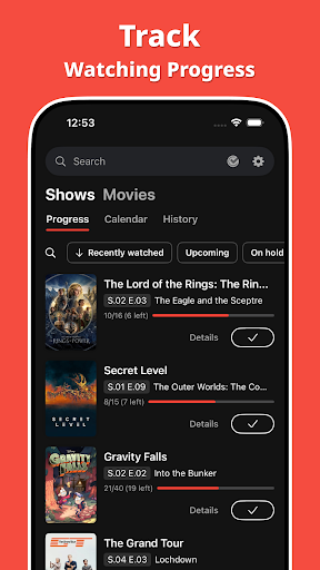 Showly: Track Shows & Movies MOD screenshot 2